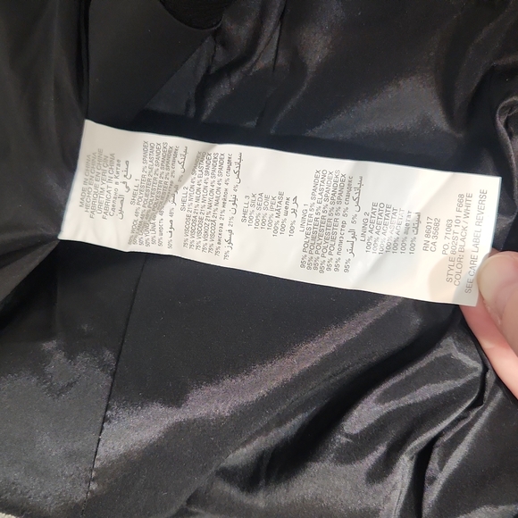 Bebe Button Up Wool Blend Suit Vest - Picture 9 of 16